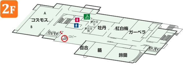 館内ガイド2階
