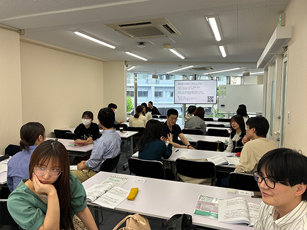 コースB うつ病の認知行動療法　講義の様子
